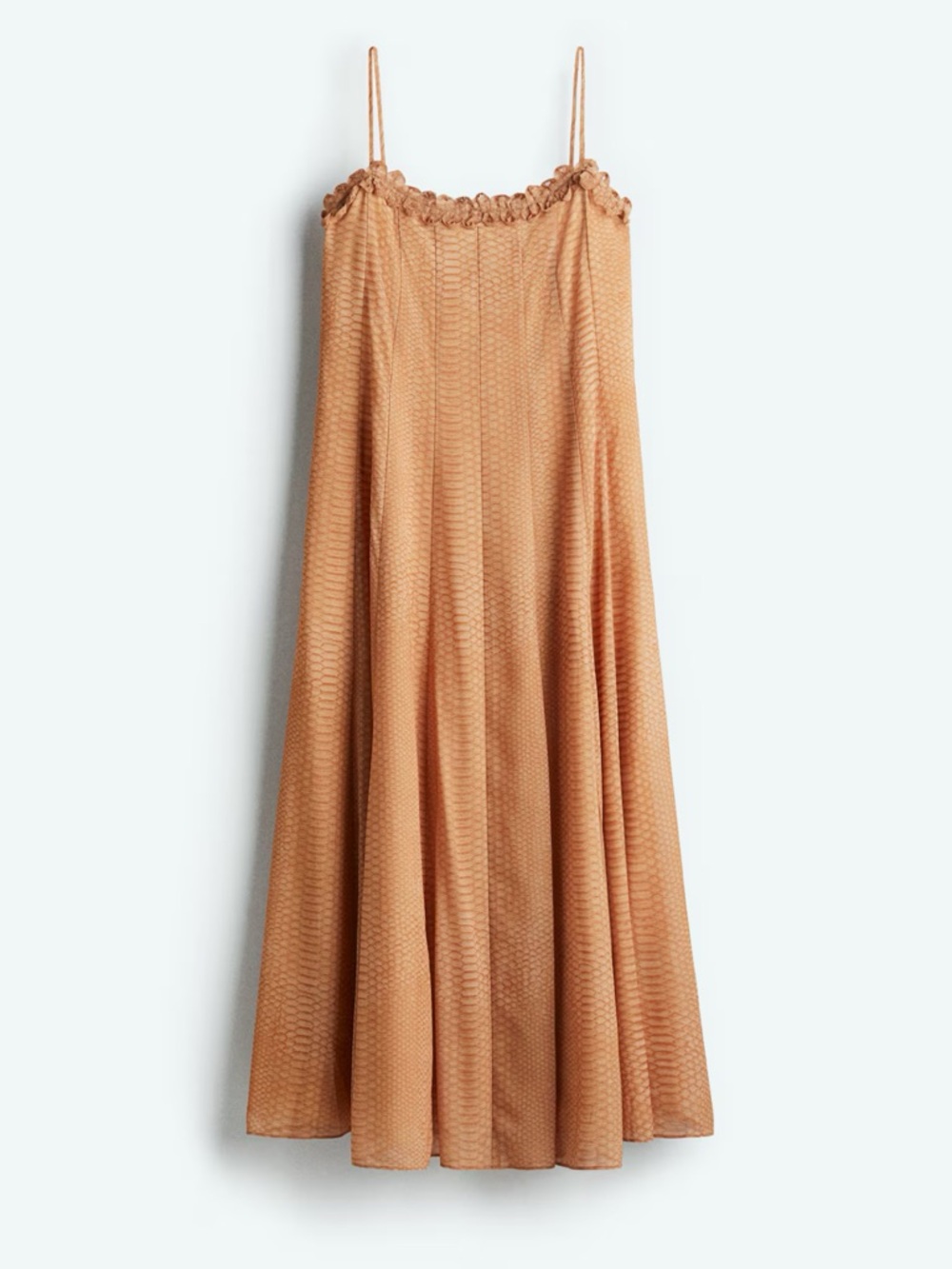 h&m edition strappy chiffon dress